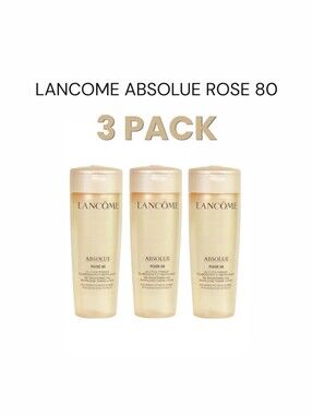 3x Lancôme Absolue Rose 80 Toner